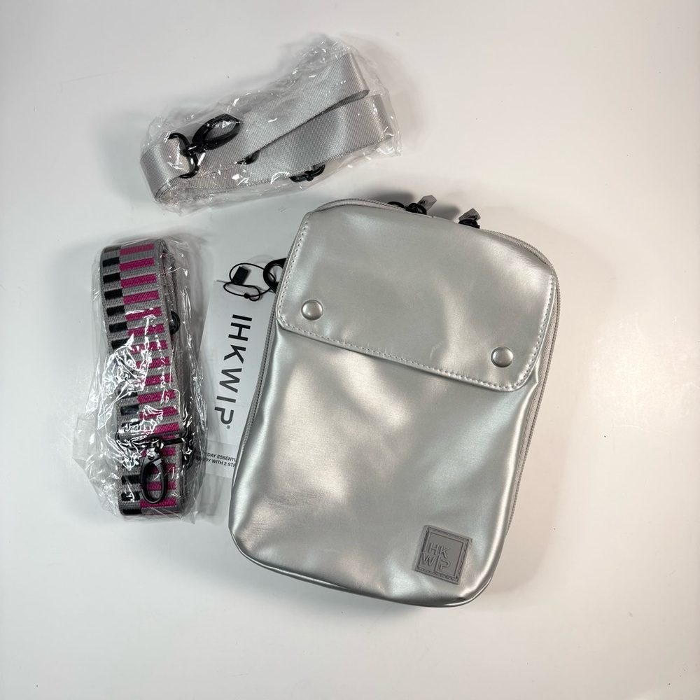 IHKWIP Silver Crossbody Bag